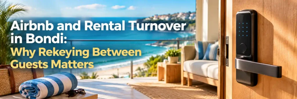 Airbnb and Rental Turnover in Bondi: Why Rekeying Between Guests Matters